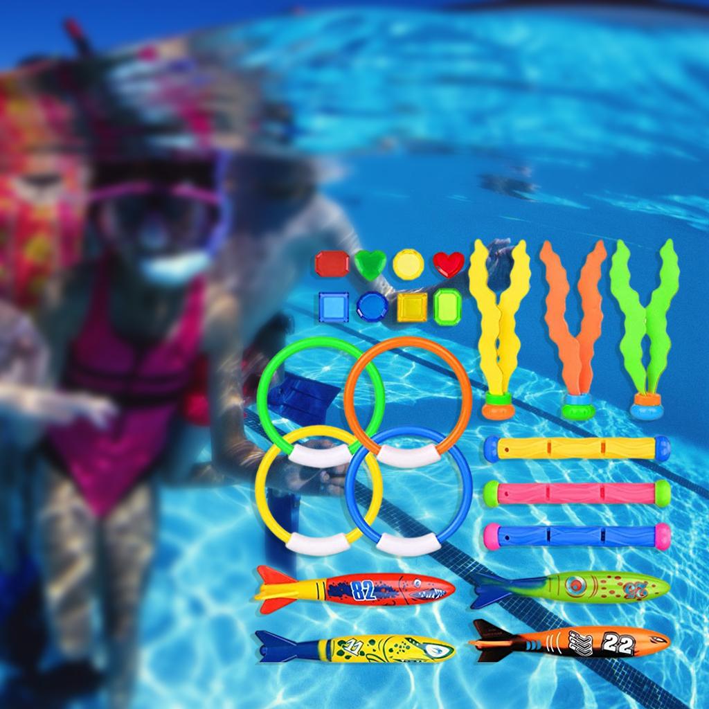 Aquatic Diving - Plastic Underwater Diving Kit Swimming Pool