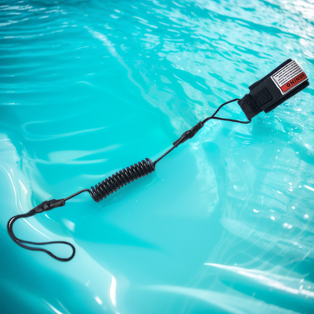 Surfboard Leash Ankle - Coiled Bodyboard Leash TPU Surfboard Leash