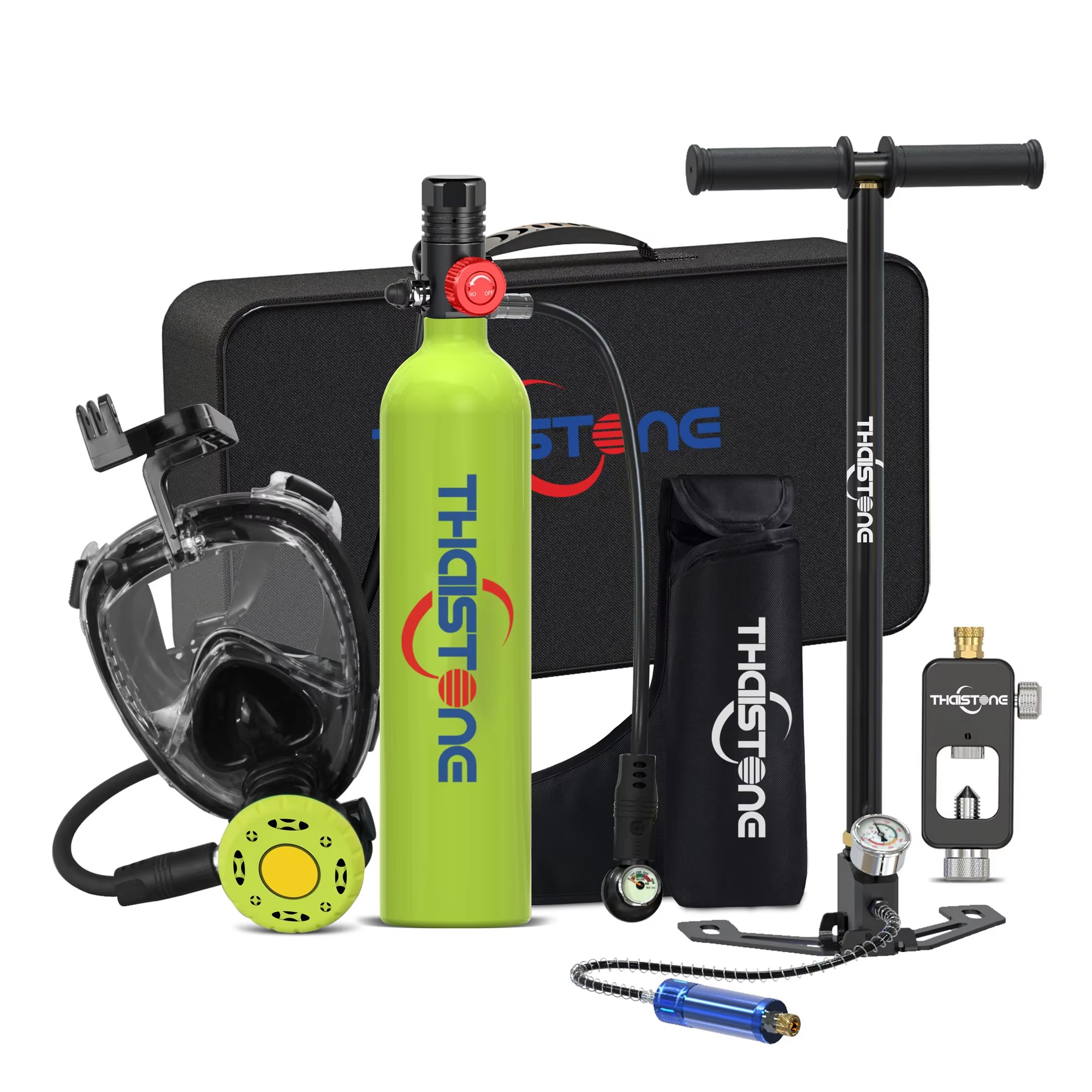 Aquatic Diving - THAISTONE 1L Scuba Oxygen Tank with