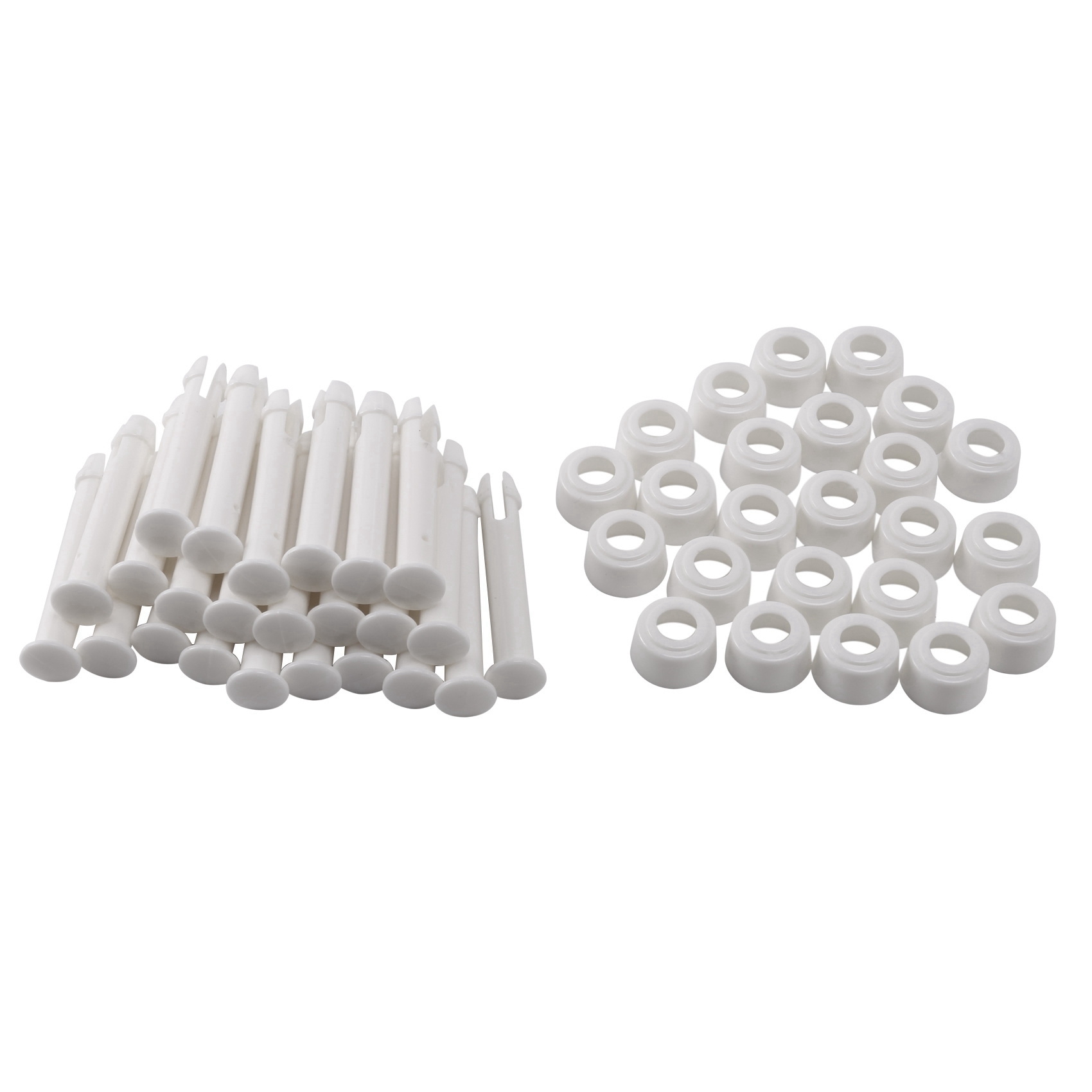Aquatic Sports Cap - 24Pcs ABS Pool Joint Pins, 6cm/2.36in