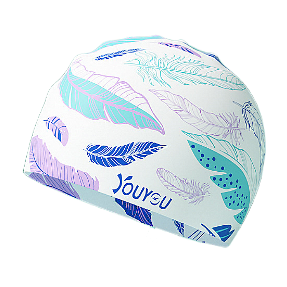 Aquatic Sports Cap - Adults High Elastic Cute Swimming Caps