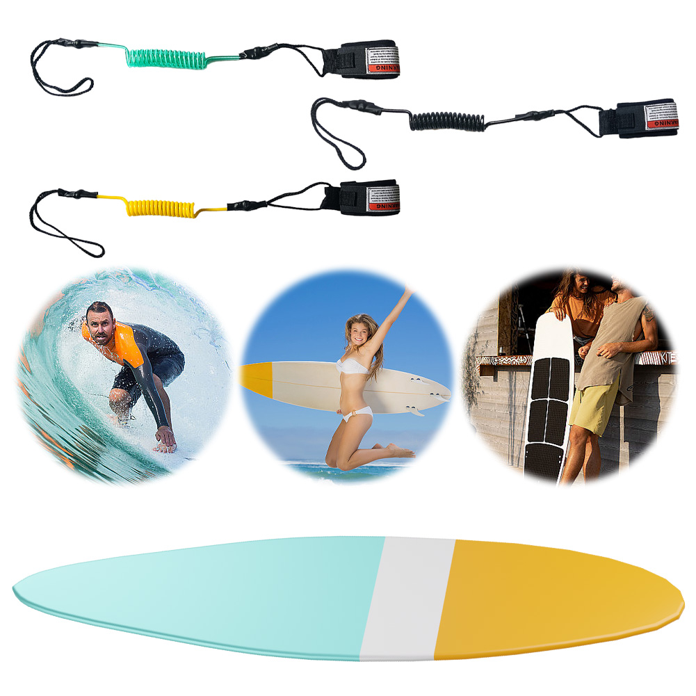Premium Coiled Surfboard Leash - đánh giá và giá Surfboard Leash Ankle