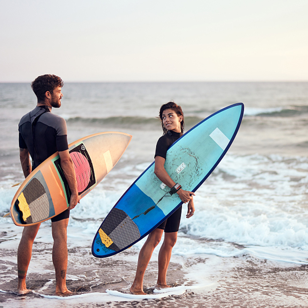 Premium Coiled Surfboard Leash - đánh giá và giá Surfboard Leash Ankle