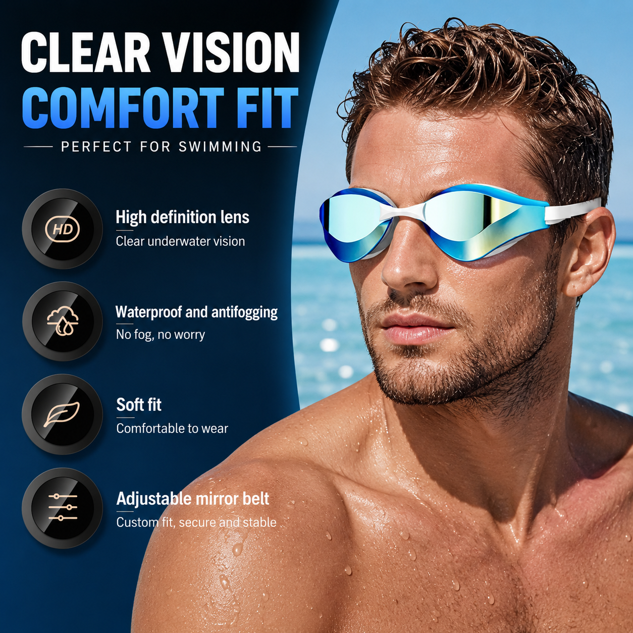 Professional Racing Swimming G - đánh giá và giá Aquatic Sports Cap