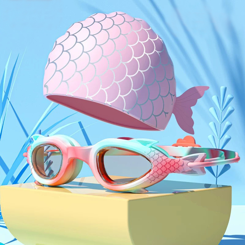 Children's swimming goggles; W - đánh giá và giá Aquatic Sports Cap