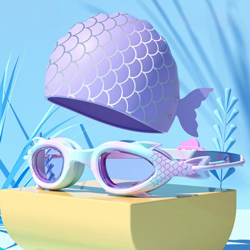 Children's swimming goggles; W - đánh giá và giá Aquatic Sports Cap