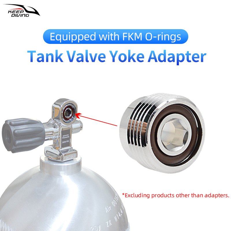 1Pcs DIN to Yoke Adapter Scuba - đánh giá và giá Aquatic Diving